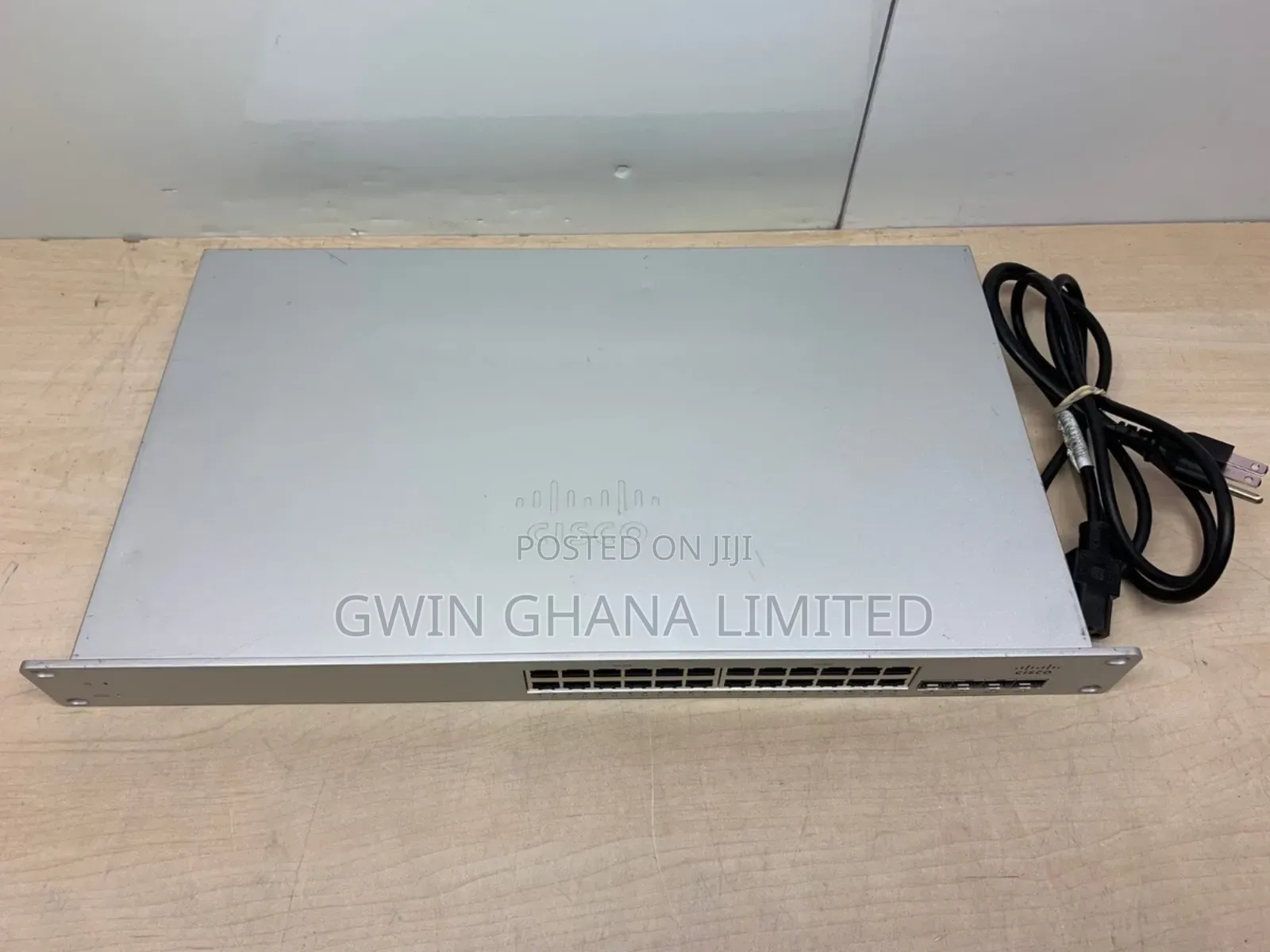 Cisco Meraki Ms220-24p 24port Gigabit Poe Switch 370w,4x SFP