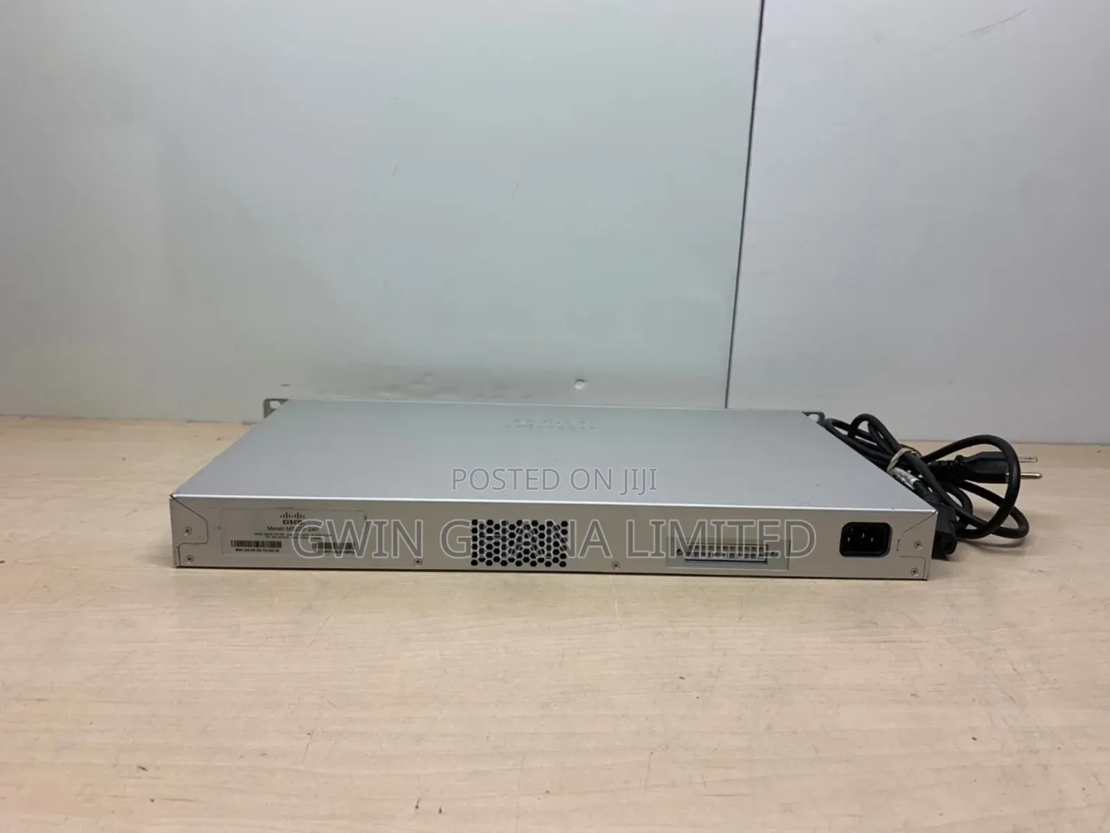 Cisco Meraki Ms220-24p 24port Gigabit Poe Switch 370w,4x SFP