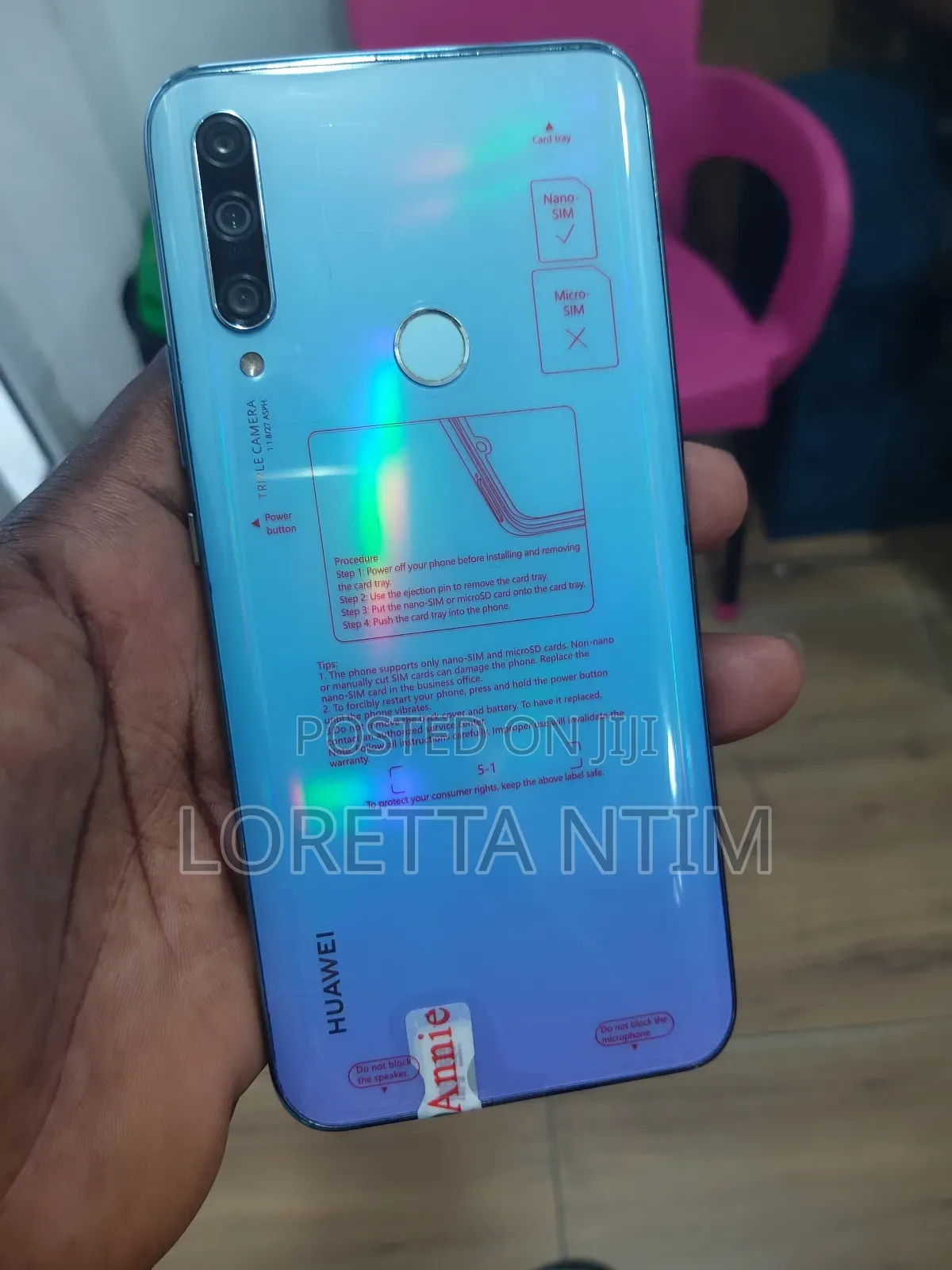 Huawei Y9 Prime 2019 128 GB Blue