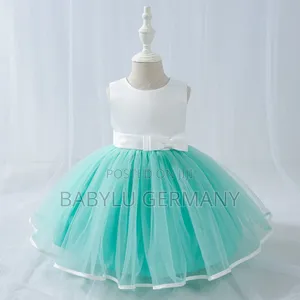 Blue and White Baby / Toddler Dress 6 to 12 Months