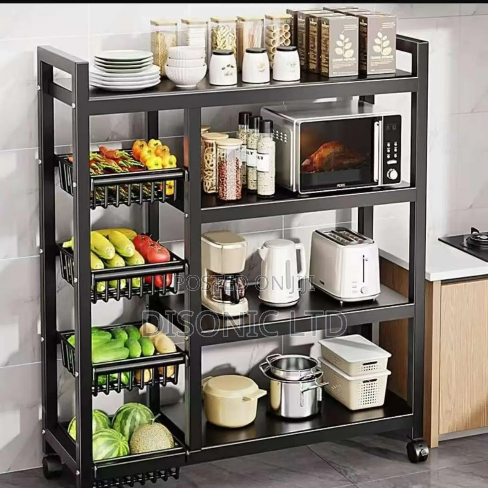 Multipurpose Kitchen Storage Rack