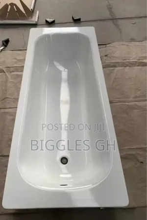 Straight Bathtub- Stainless Steel/ Metal