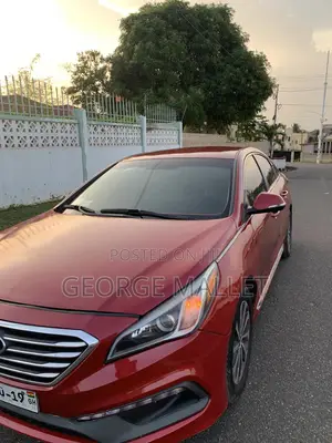 Hyundai Sonata Sport 4dr Sedan (2.4L 4cyl 6A) 2015 Red