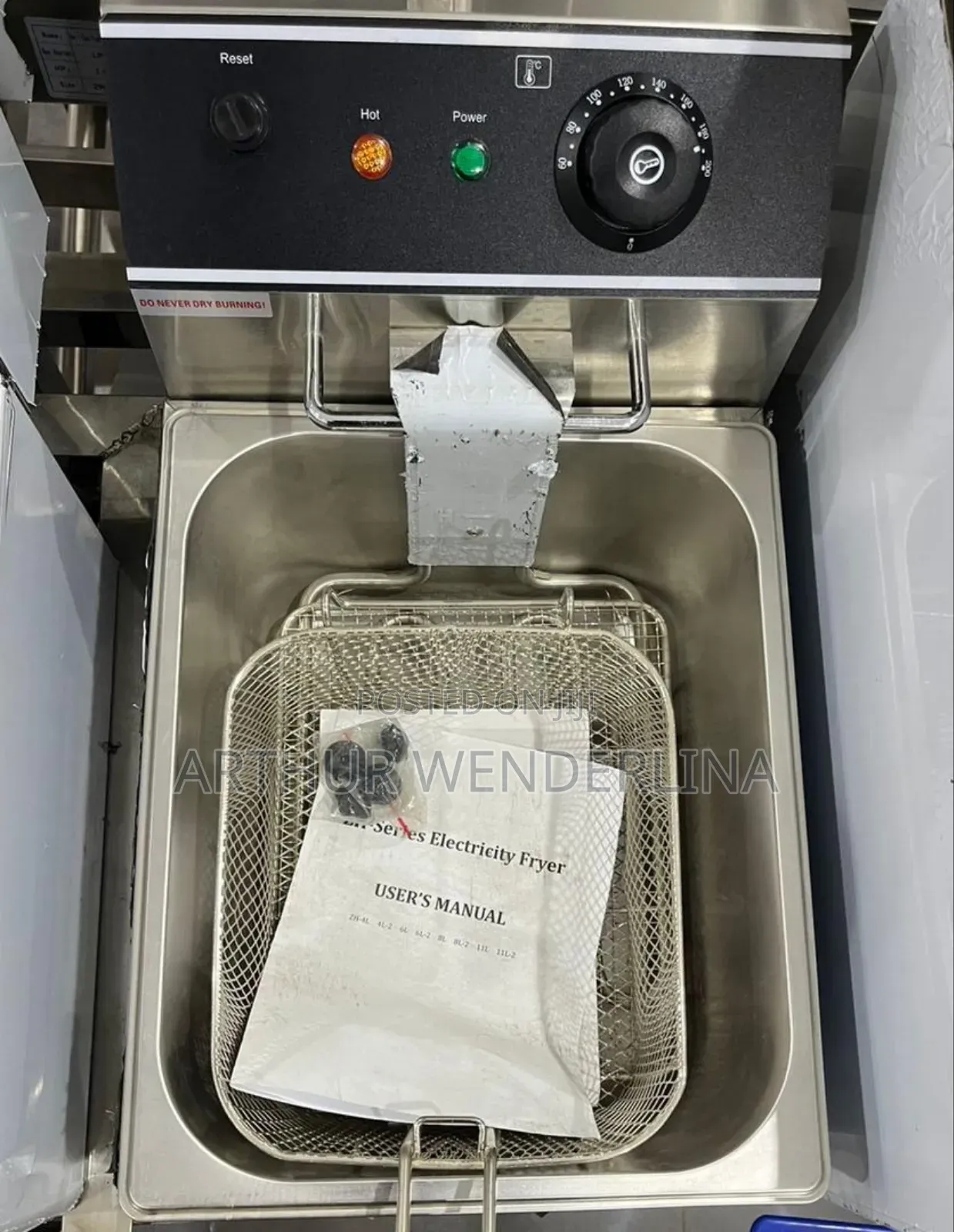 3 in 1 Electric Brain Marie Commercial Deep Fryer