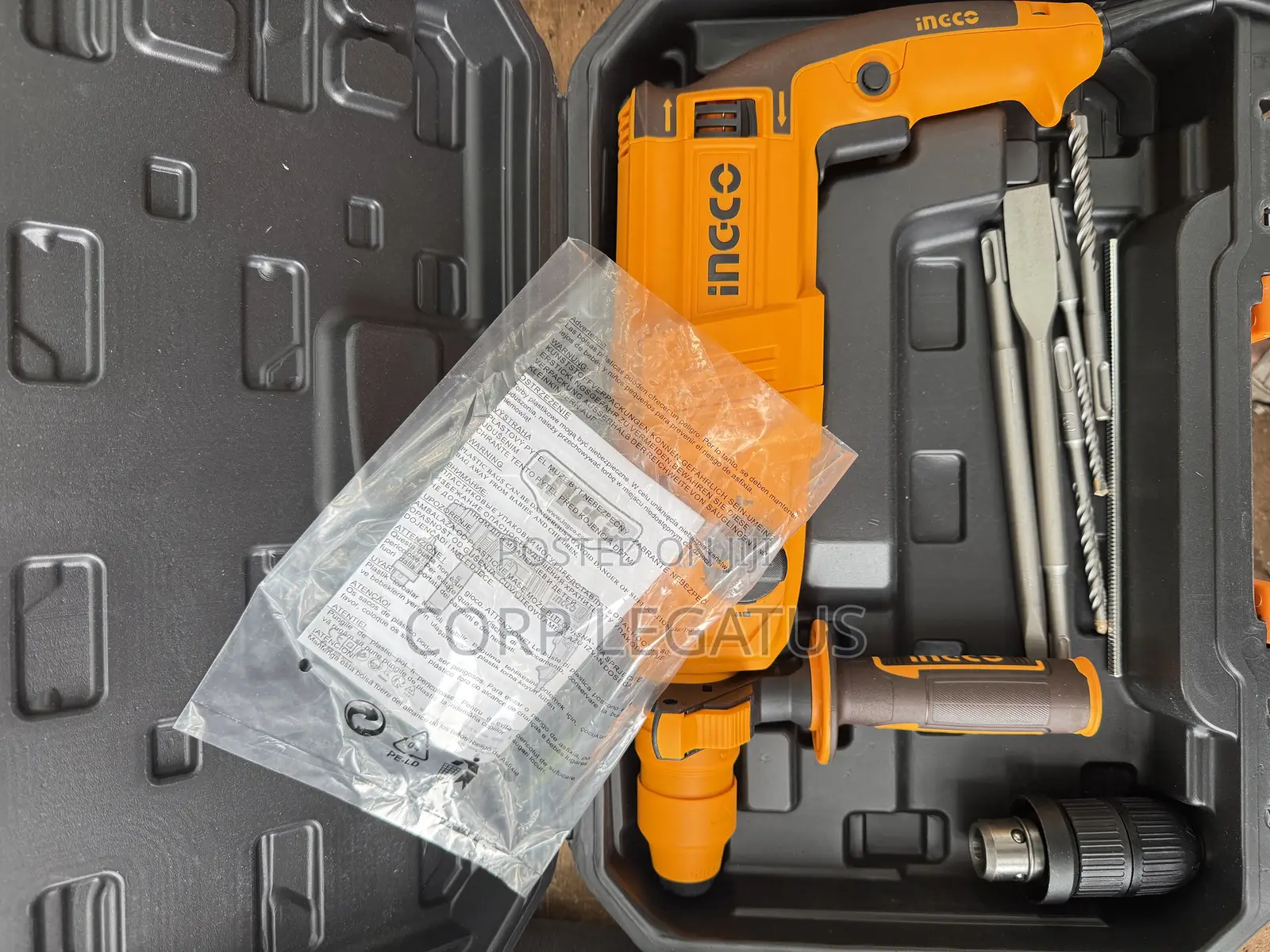 Ingco Double Chuck Rotary Hammer