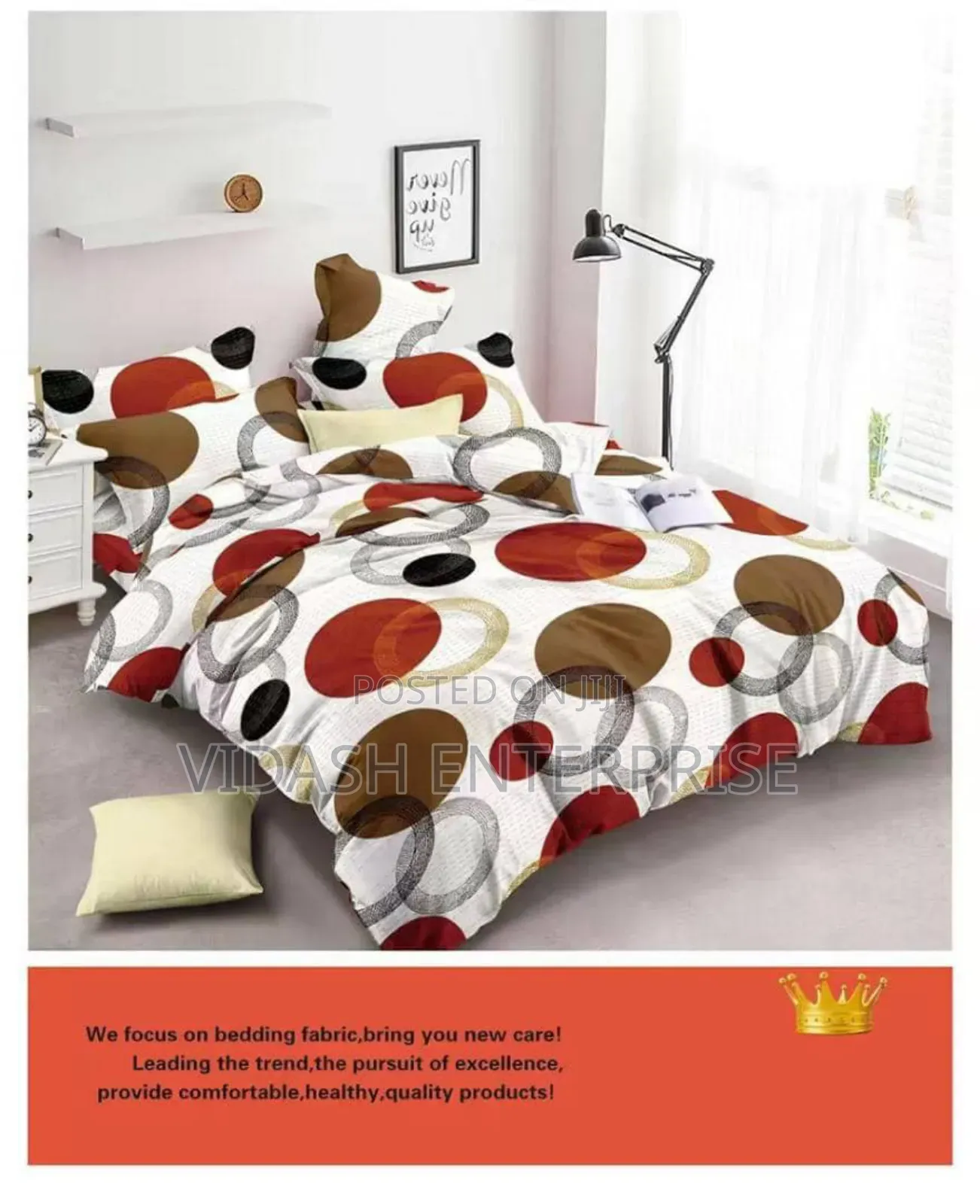 Luxury Linens. 1 Queen Size Sheets 3 Pillowcase Ghc130