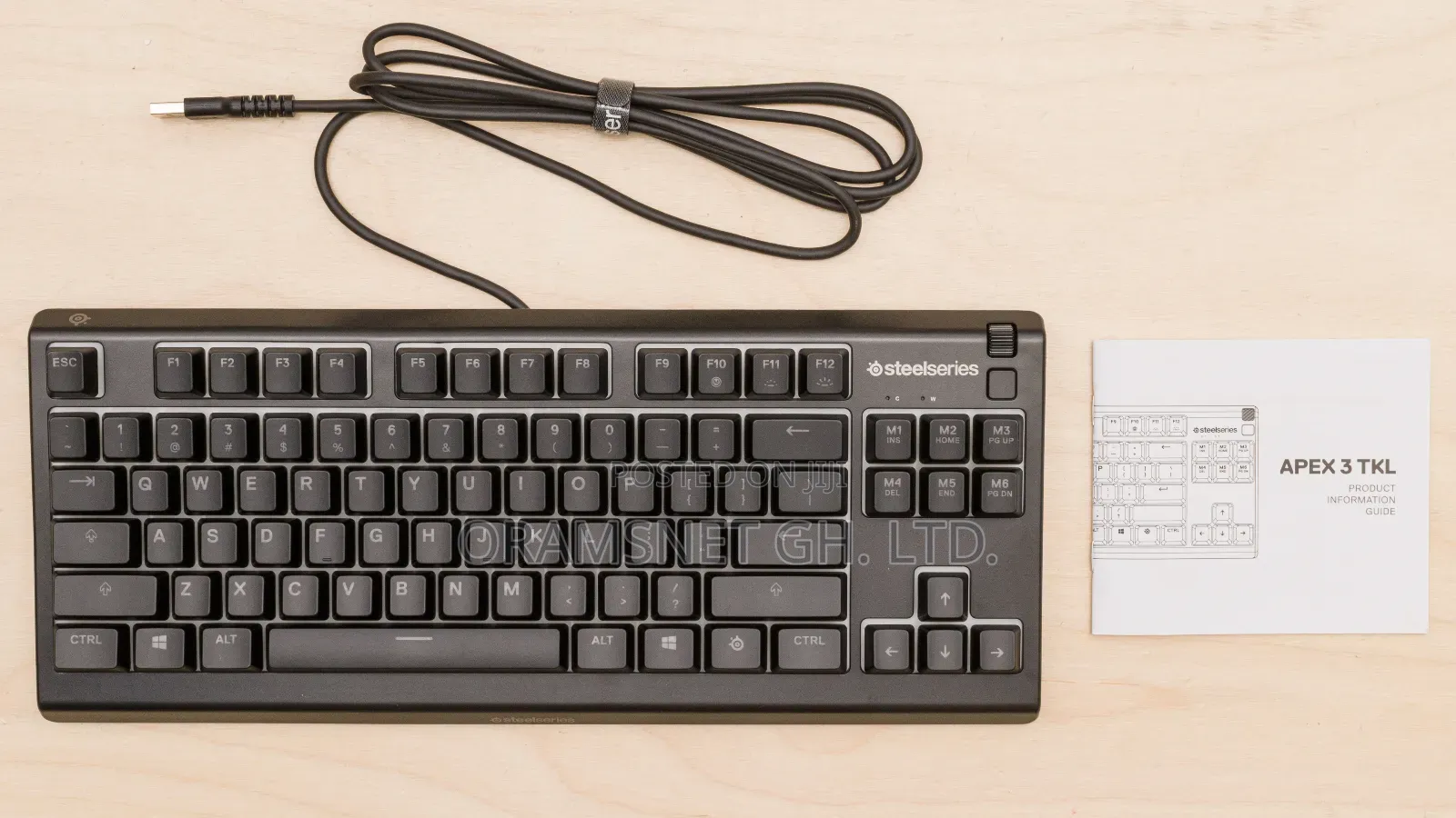 Steelseries Apex 3 TKL RGB Mechanical Keyboard