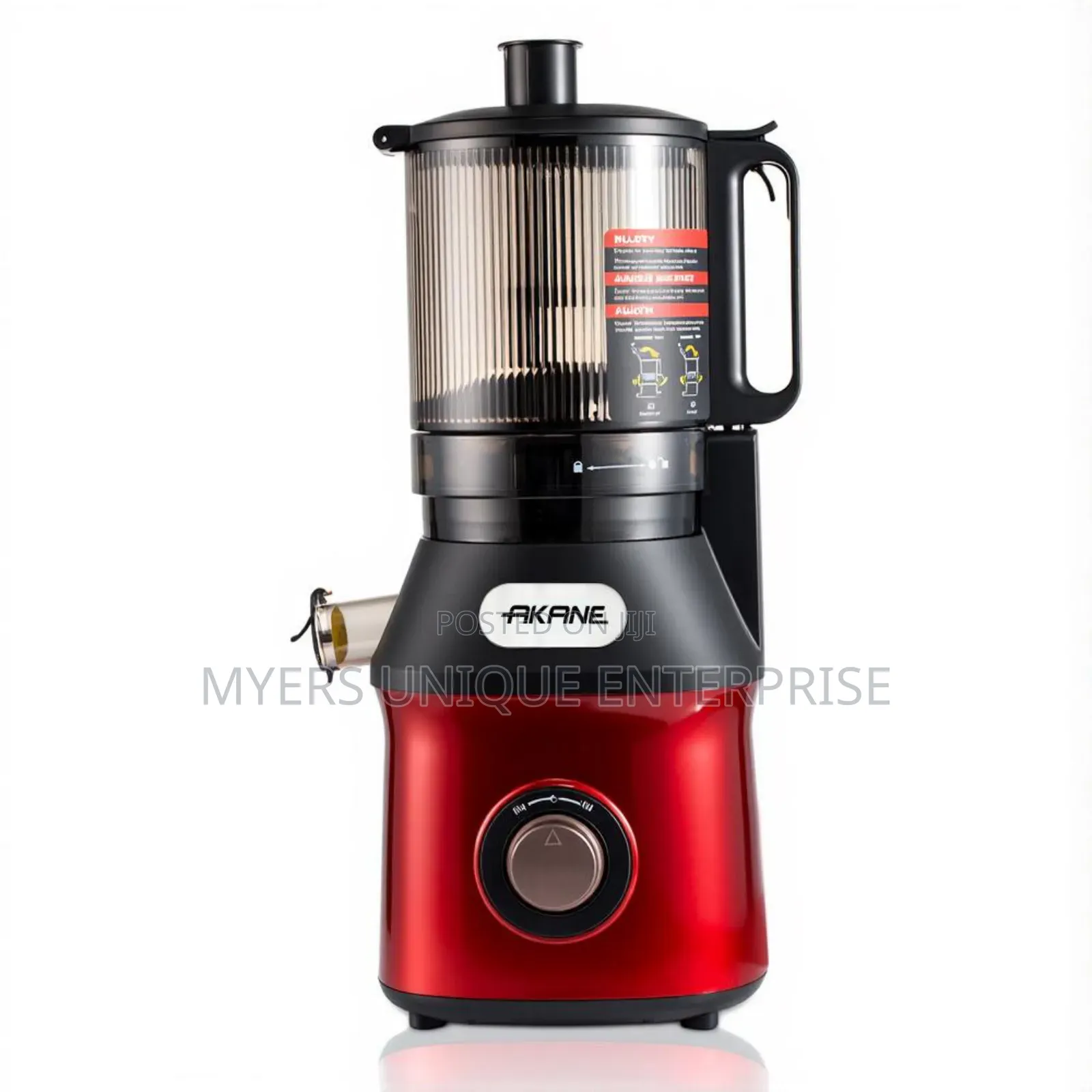 Energy Efficient Akane Slow Juicer With 95%Juice Extraction