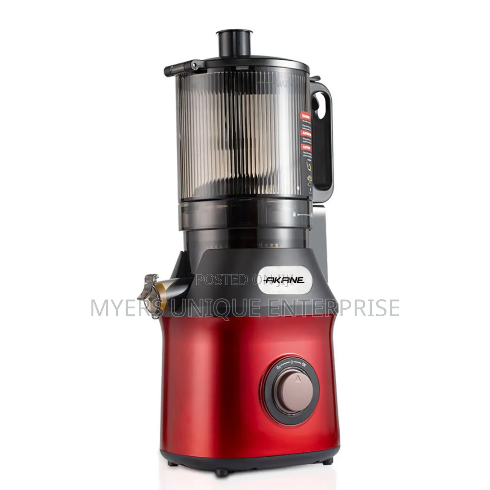 Akane Slow Juicer That Separates Juice From Chaffs