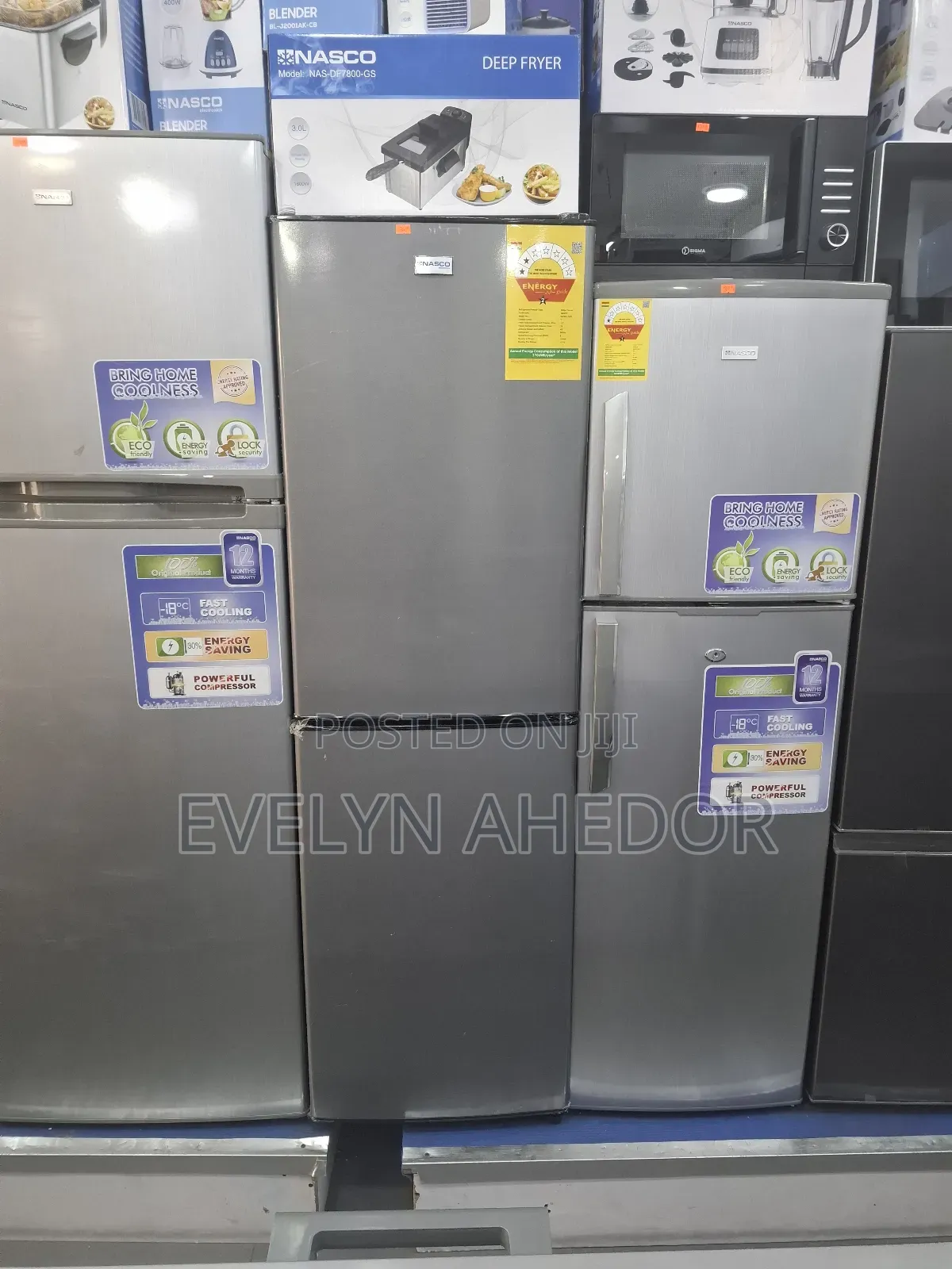 Slim Nasco Bottom Fridge Available With Cool Price