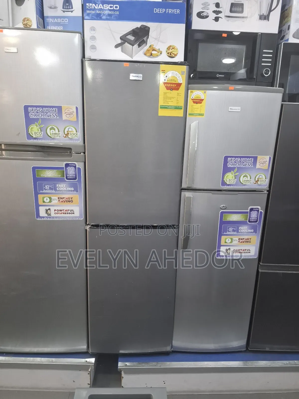 Slim Nasco Bottom Fridge Available With Cool Price