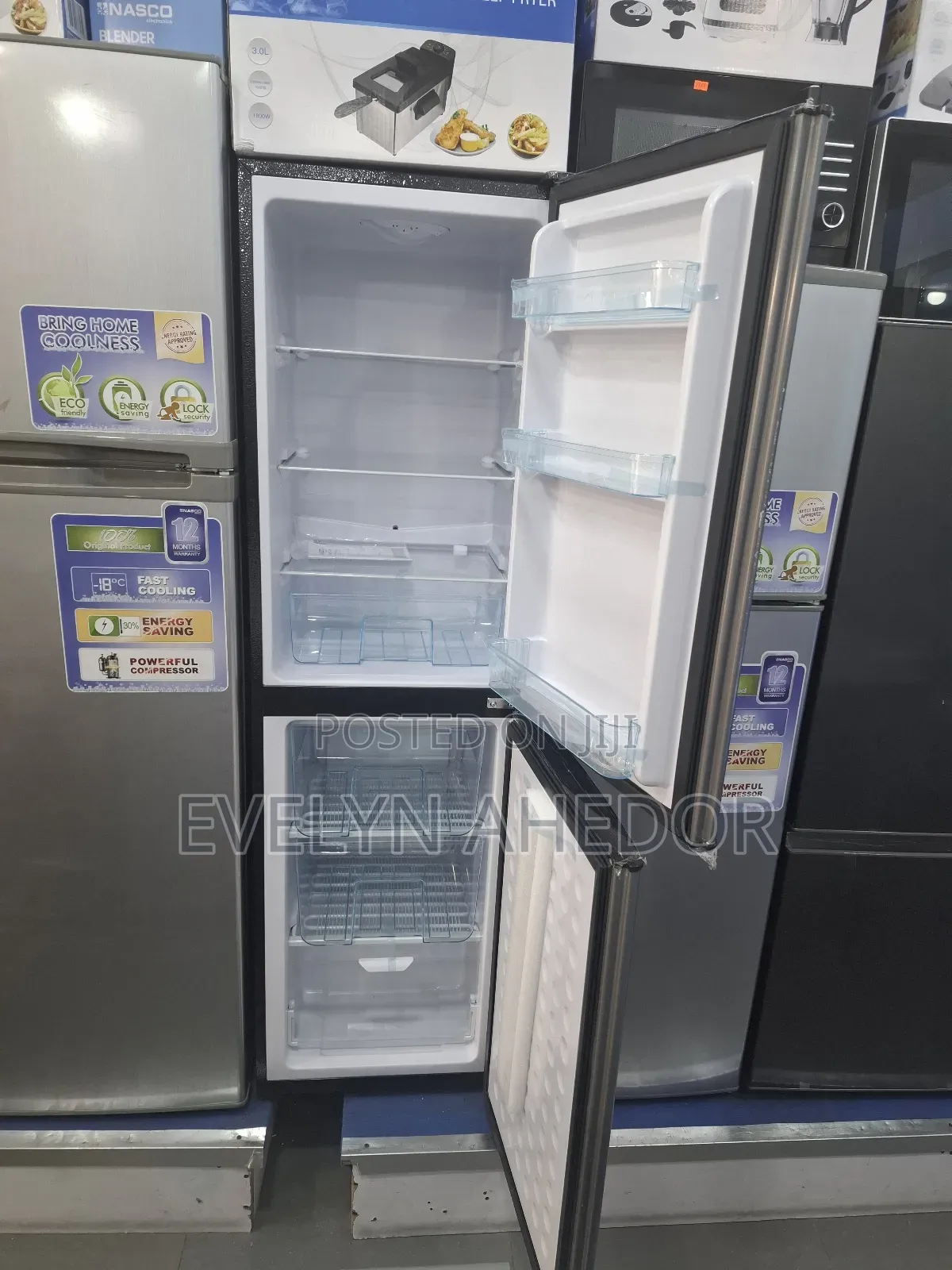 Slim Nasco Bottom Fridge Available With Cool Price