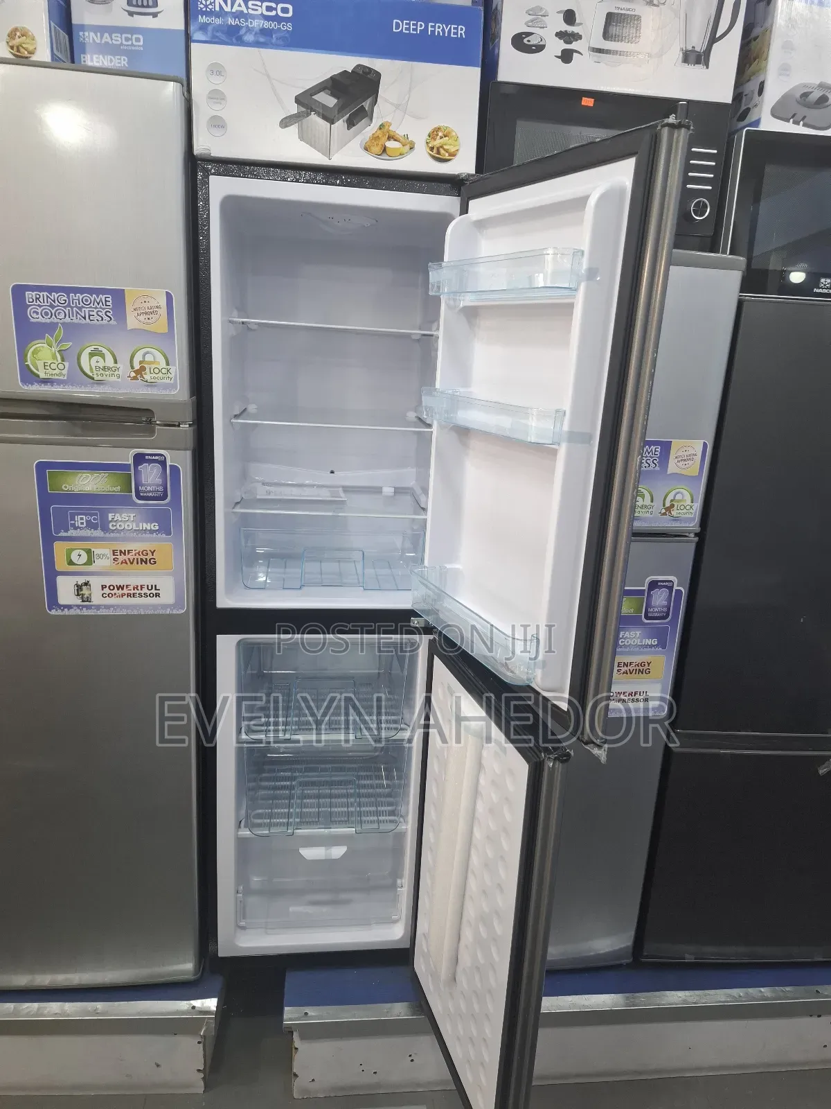 Slim Nasco Bottom Fridge Available With Cool Price