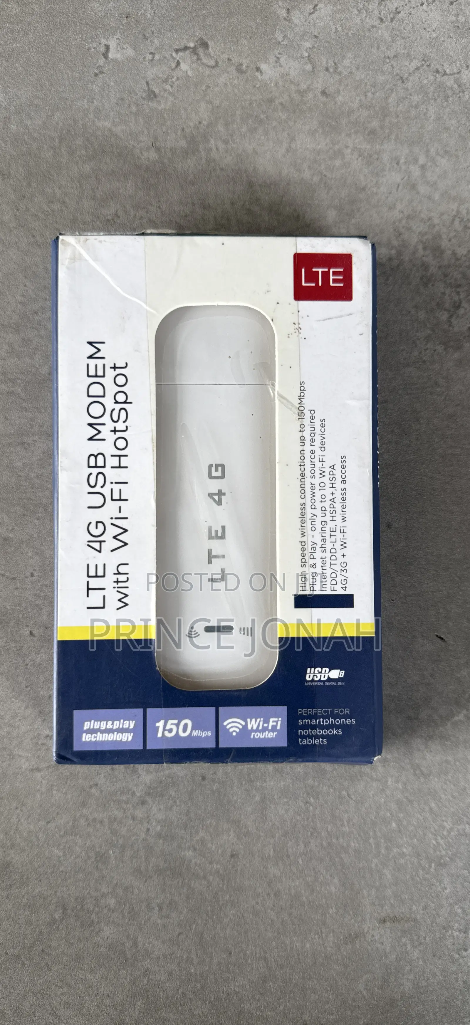 Lte 4g Usb Modem With Wifi Hotspot