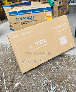 Most Affordable TCL 50c645 50” Qled Smart Screen Tv 