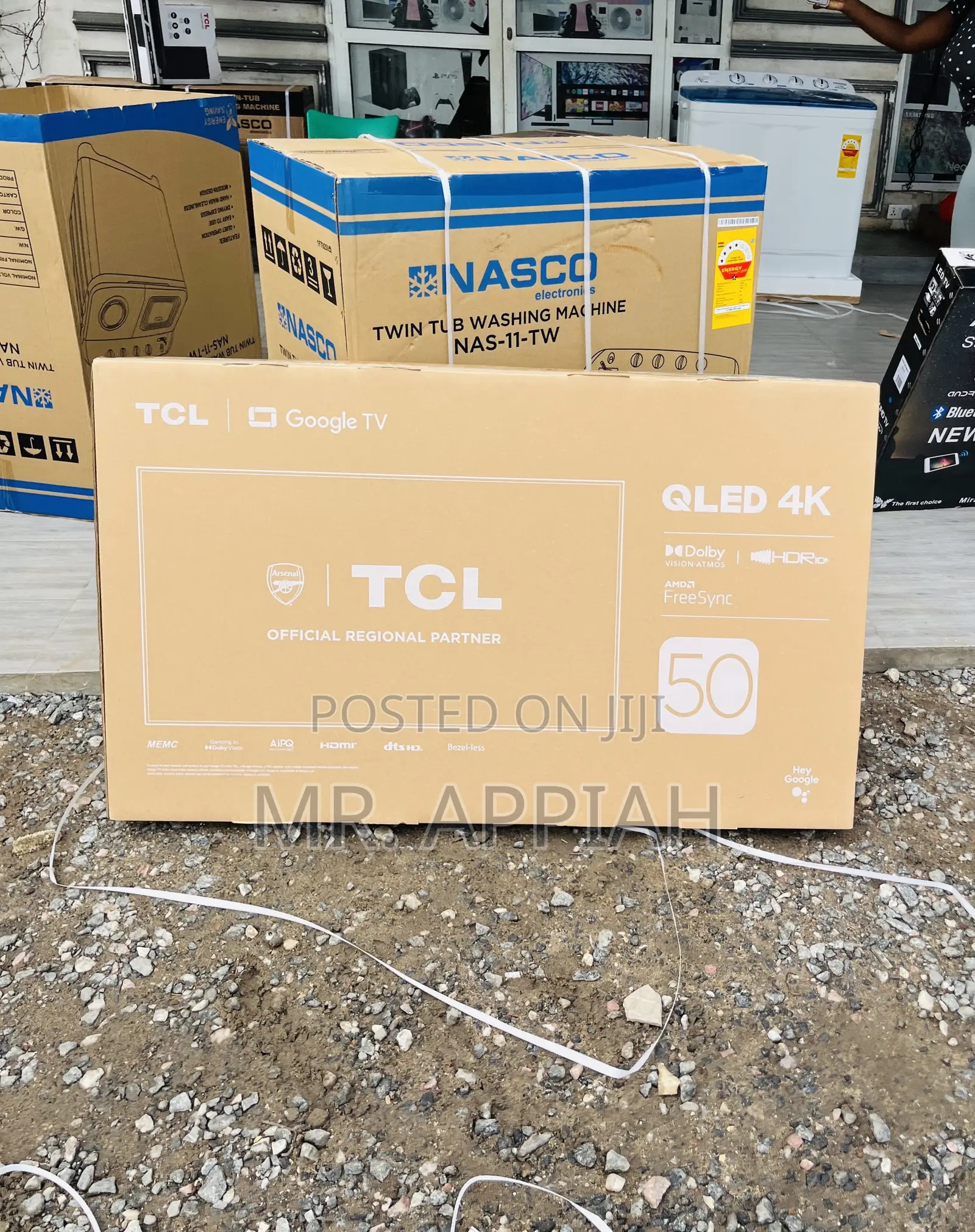 Most Authentic TCL 50c645 50” Qled Smart Television 