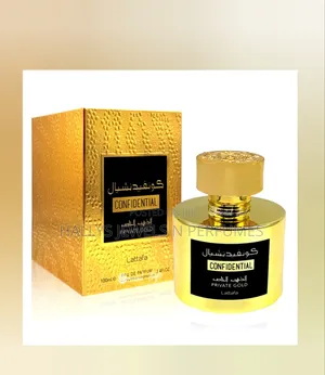 Confidential Private Gold Perfume by Lattafa, 100ml, Unisex