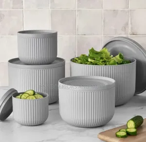 Photo - Member's Mark 10-Piece Serving Bowl Set
(Gray)