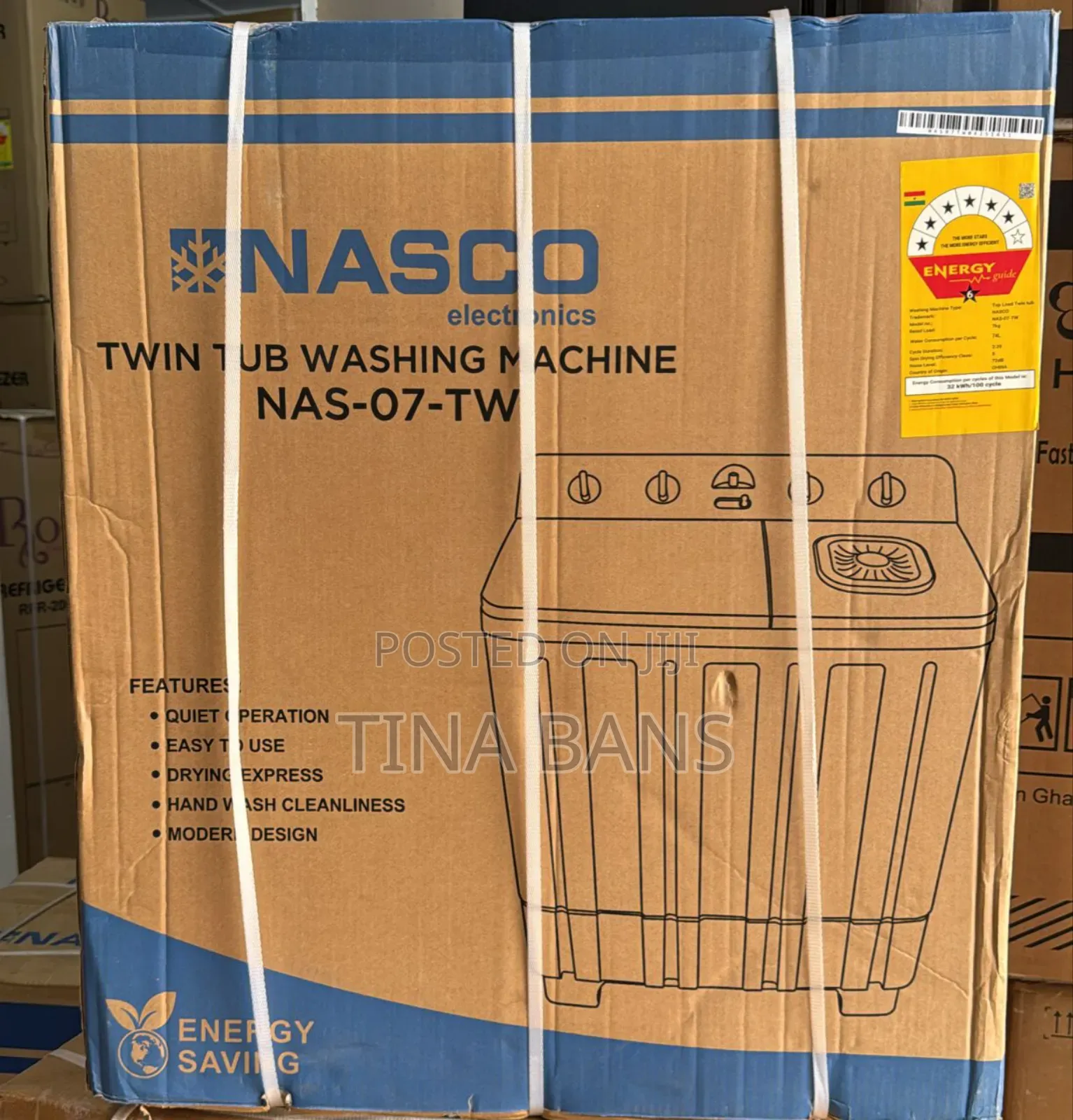 10kg Nasco Washing Machine