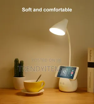 Rechargeable Desk Study Lamp With Pen Holder
