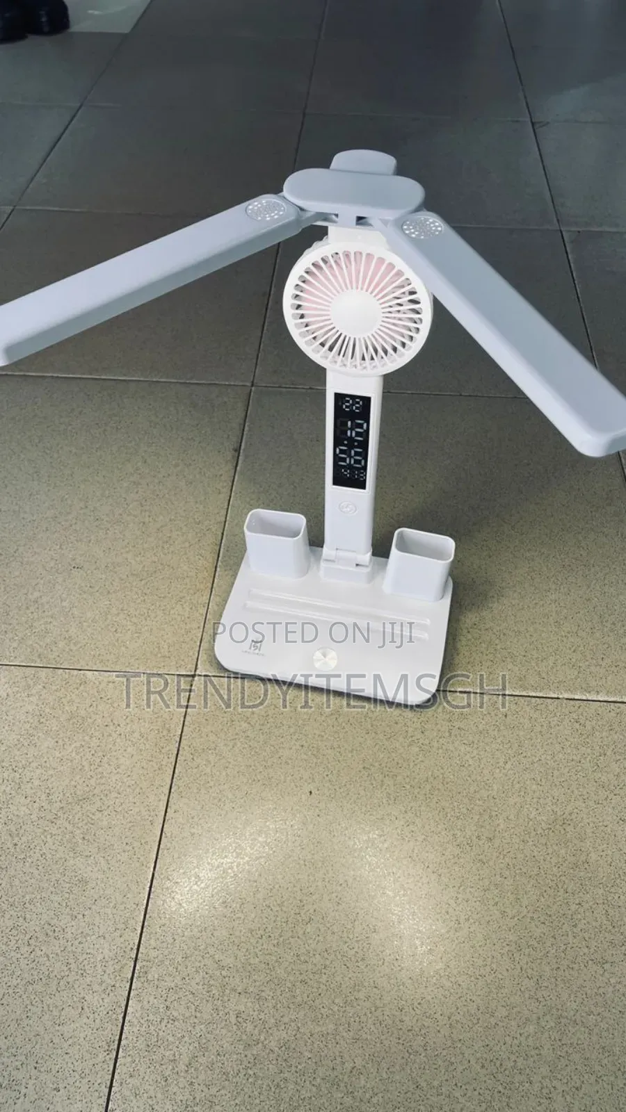 Dimmable Rechargeable Led Double Head Touch Table Desk Study Lamp