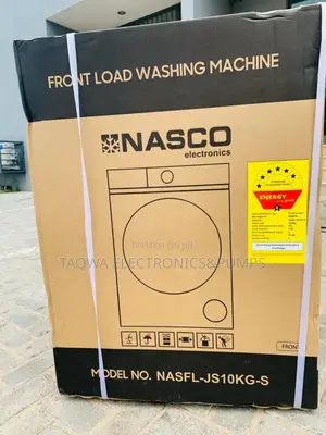 Full Automatic Nasco 10kg Front Load Washing Machine