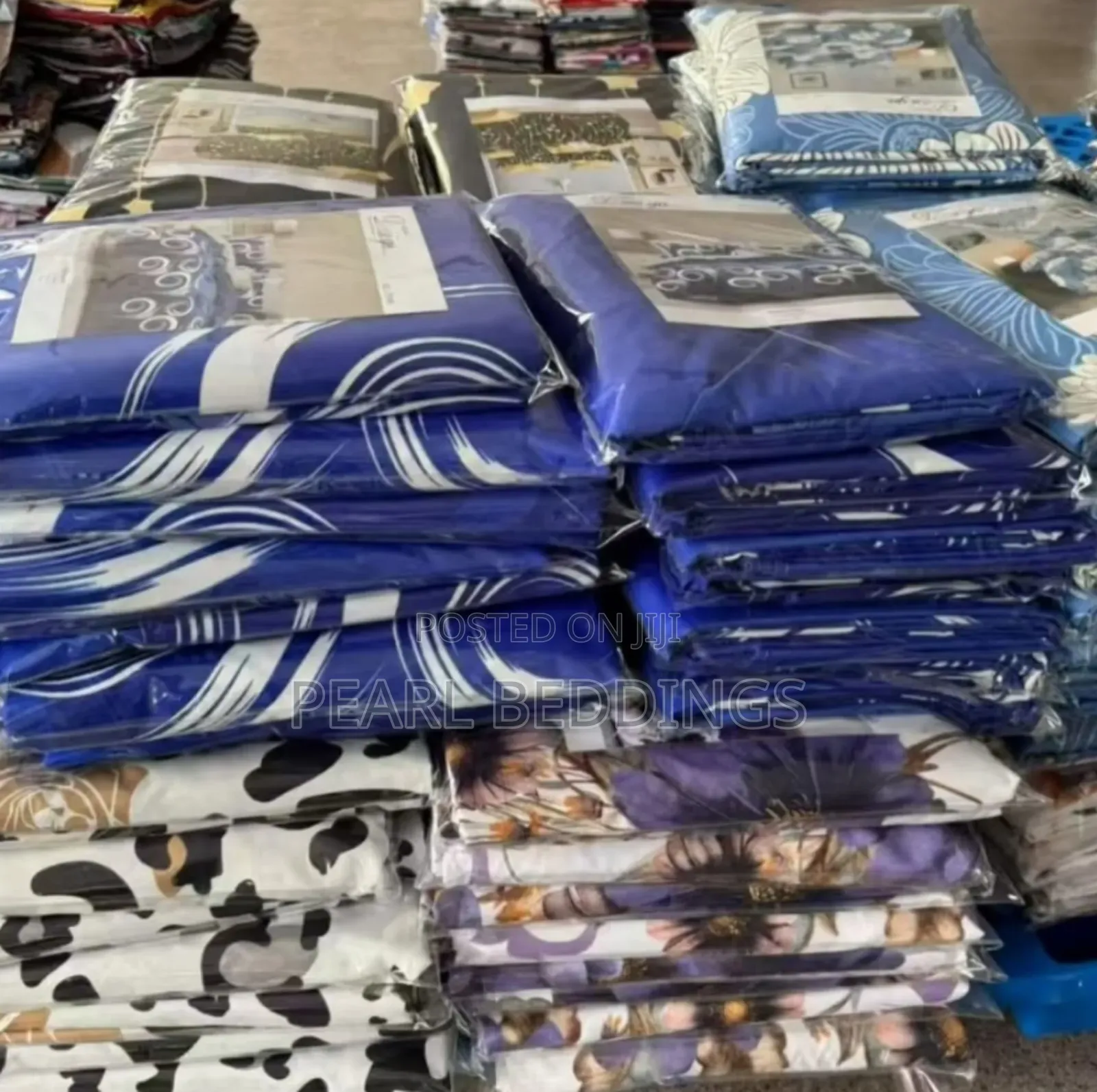 Premium Quality Cotton 5pcs Bedsheet Set Available In Colors