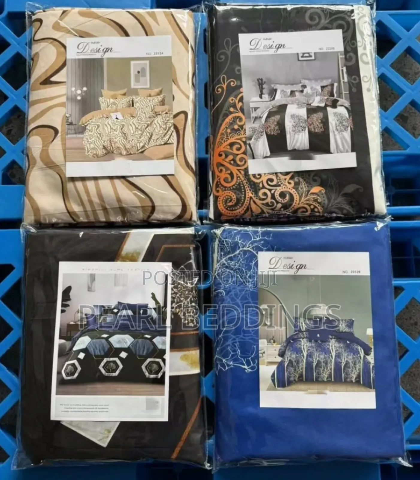 Premium Quality Cotton 5pcs Bedsheet Set Available In Colors