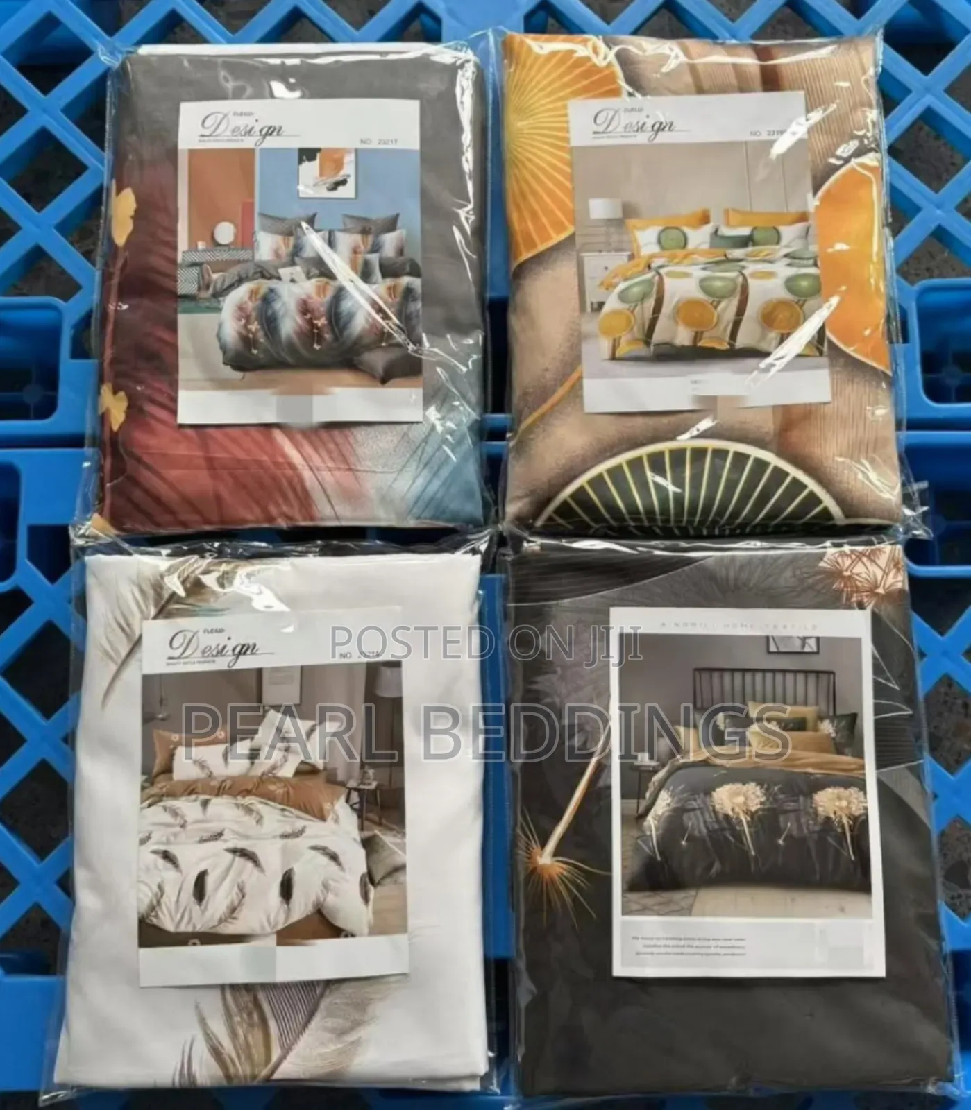 Premium Quality Cotton 5pcs Bedsheet Set Available In Colors