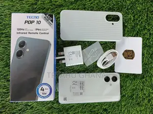 New Tecno Pop 10 64 GB White