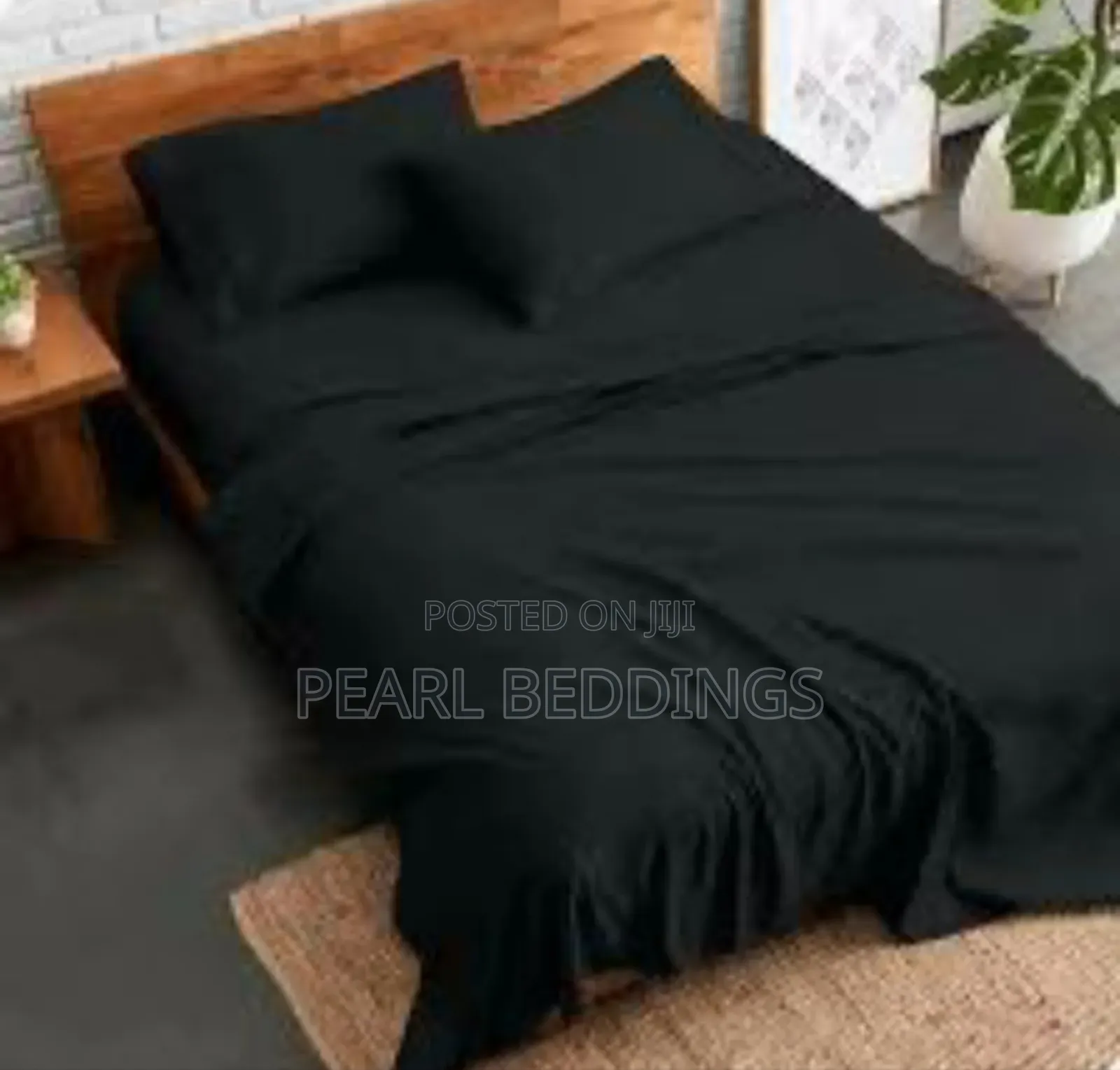Premium Luxurious 100% Quality Plain Cotton Bedsheets Set