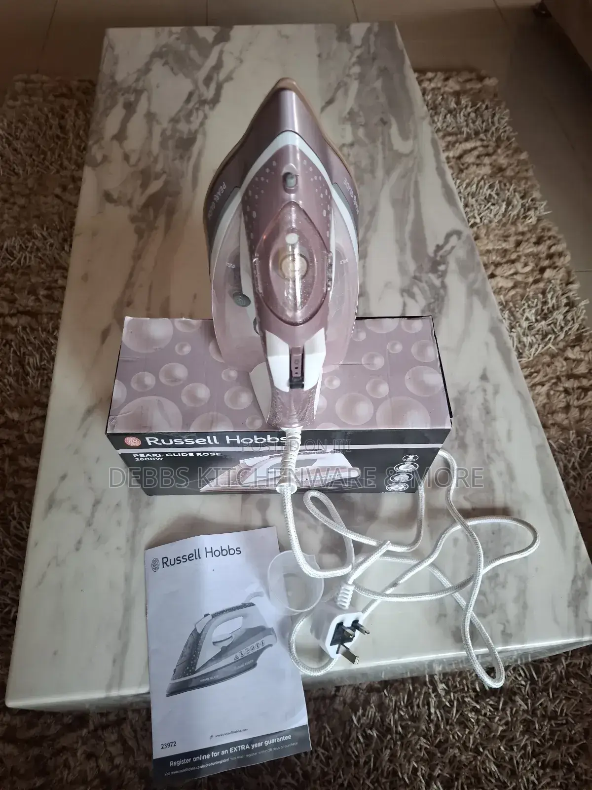 Russell Hobbs Pearl Glide Rose Iron Uk