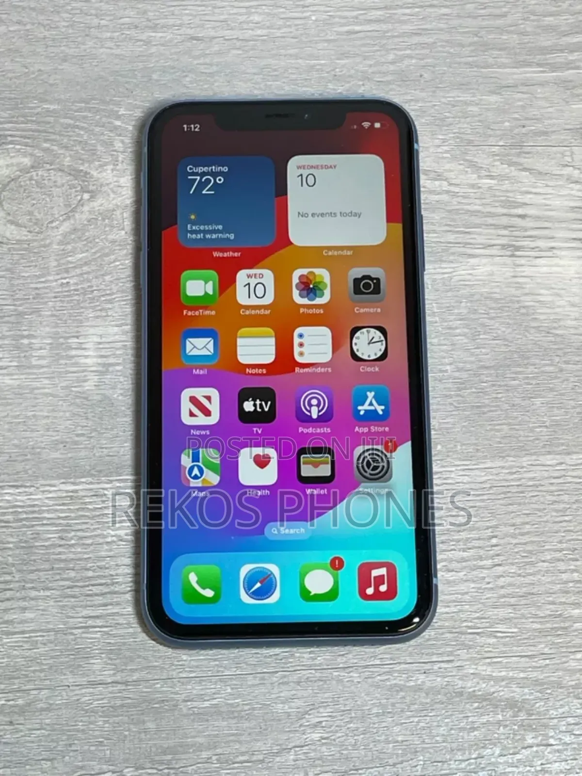 New Apple iPhone XR 256 GB Blue