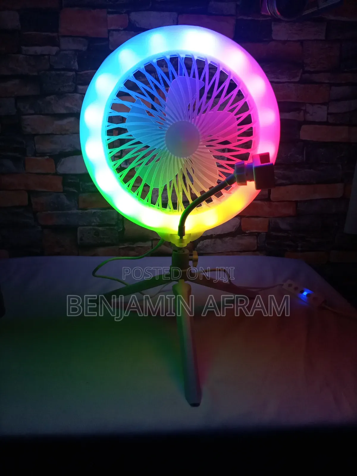 Fan Genie Rgb Lamp And Video Making Kit