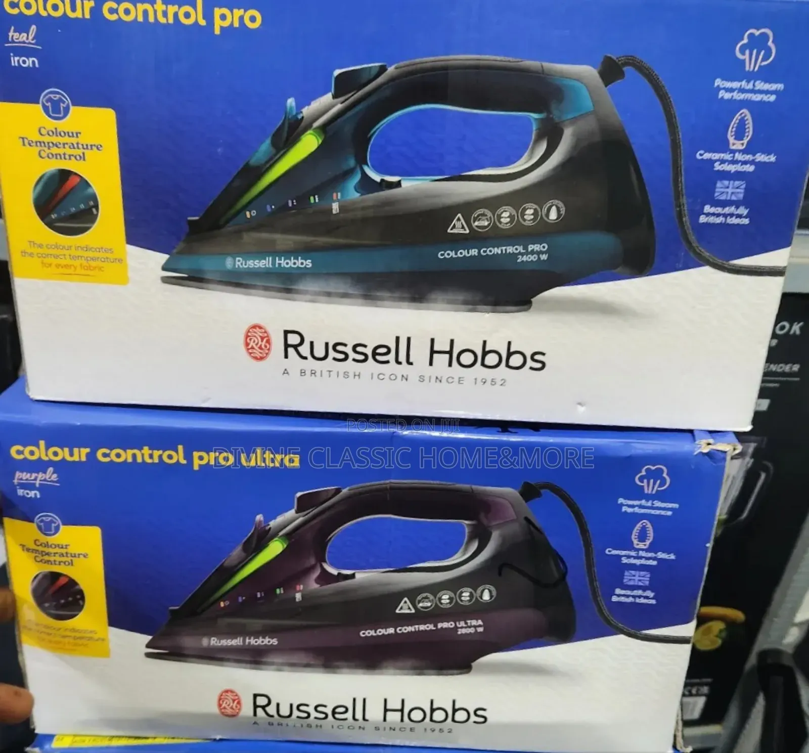 Russell Hobbs Colour Control Pro Ultra Steam Iron