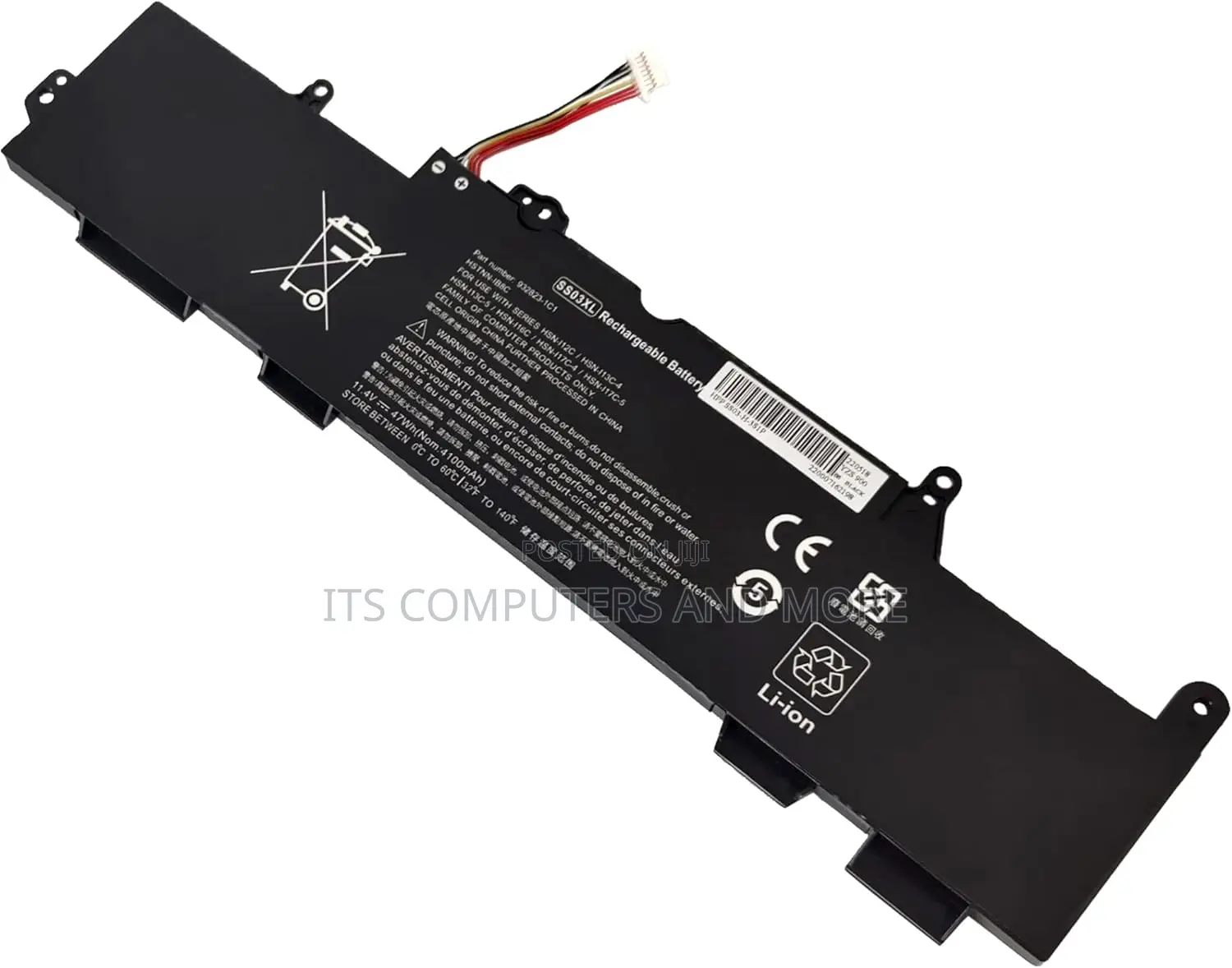 Hp Ss03xl Battery