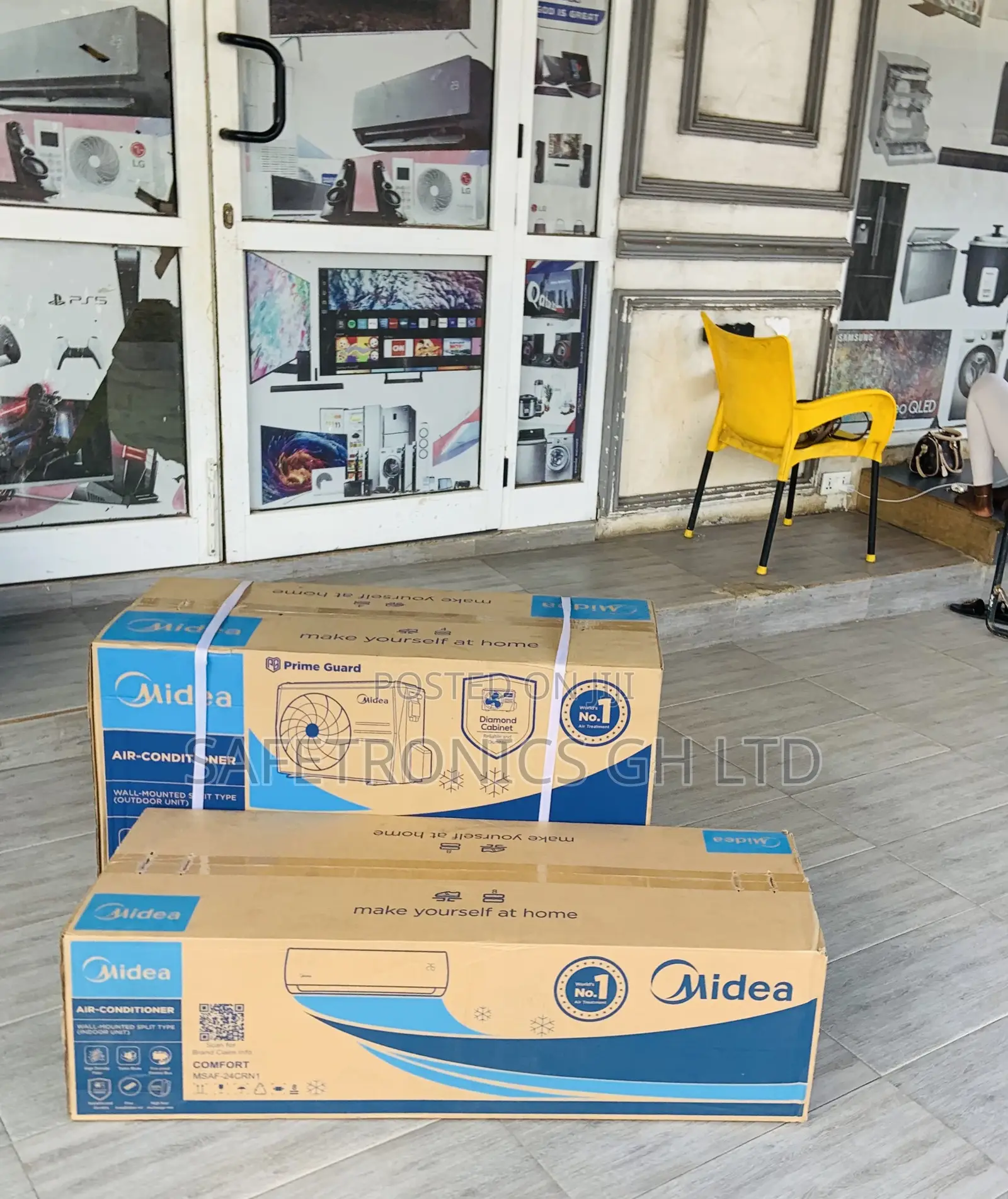 Brand New Anti Rust 1.5 Horsepower Split Midea Ac
