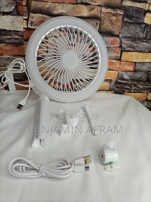 Usb Fan Shine Ring Light