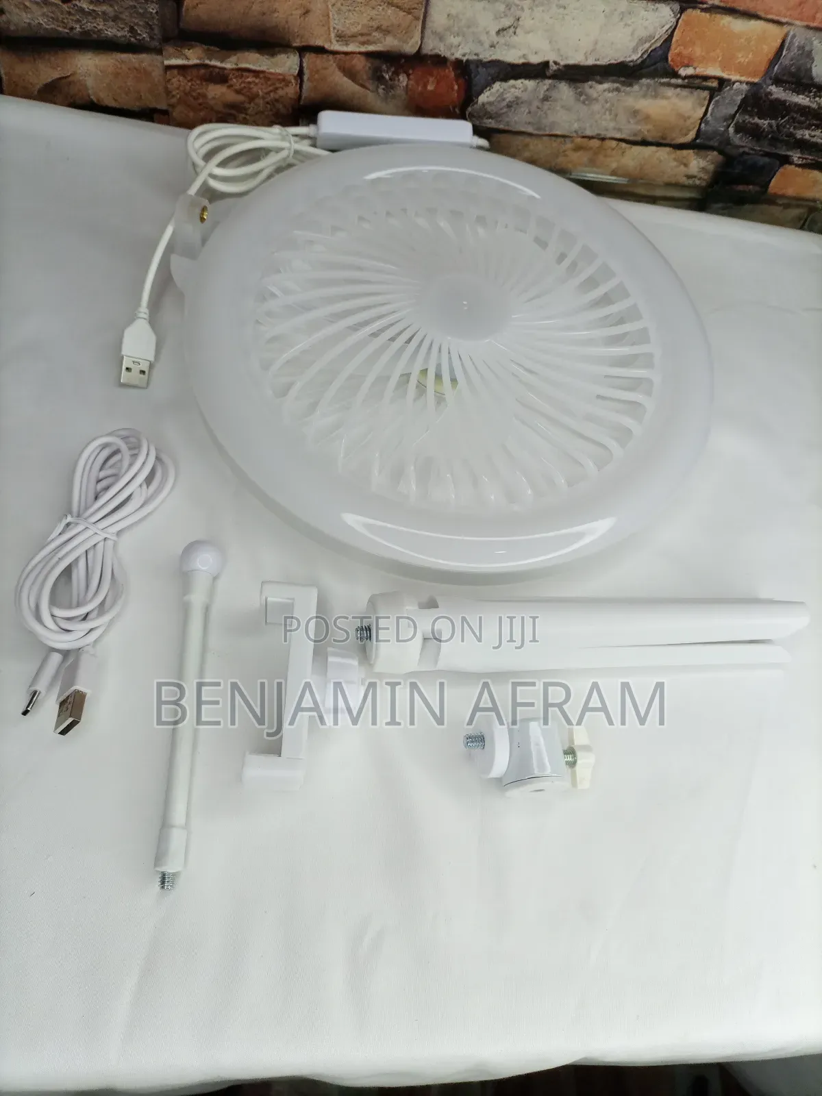Usb Fan Shine Ring Light