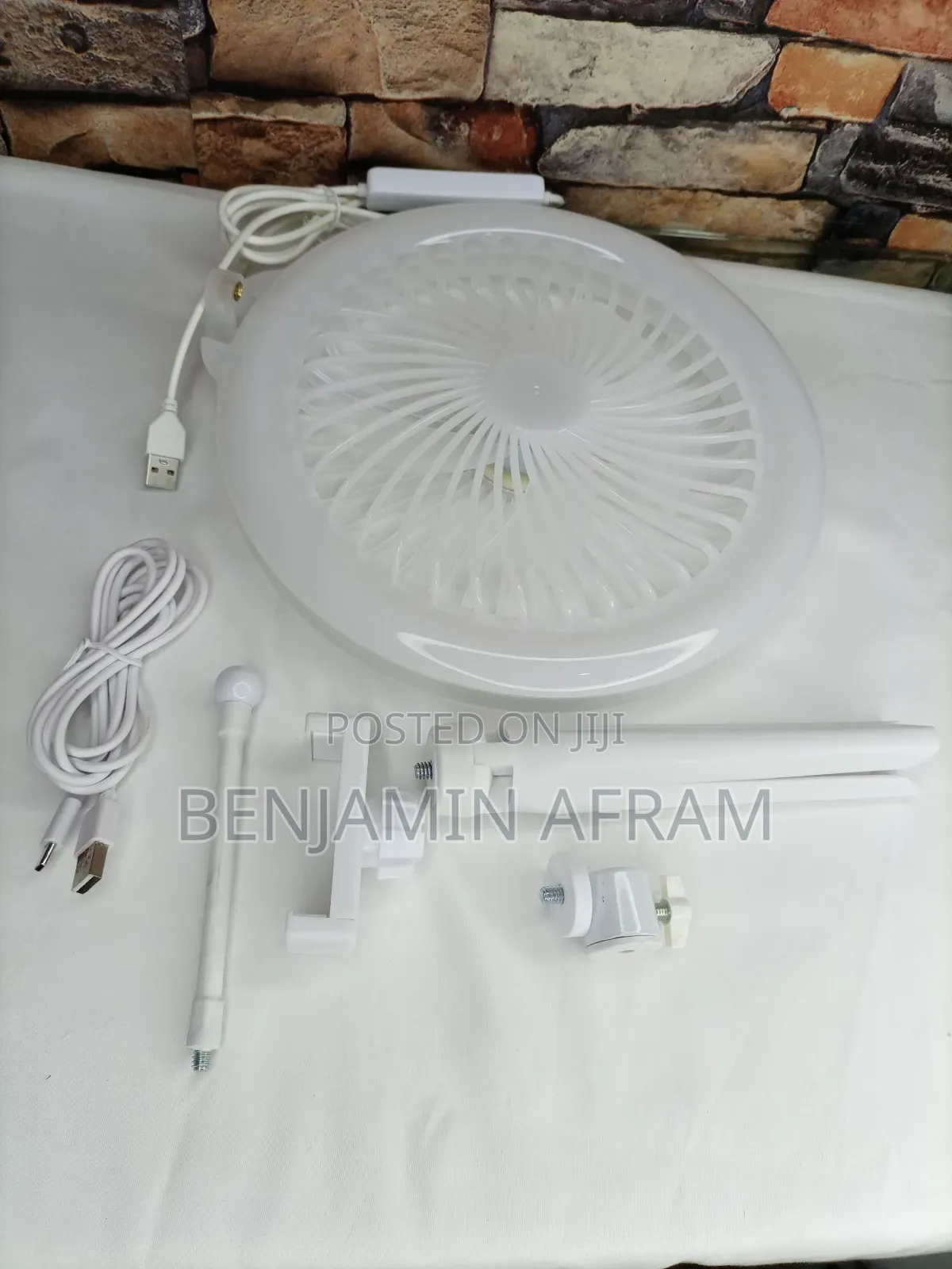 Usb Fan Shine Ring Light