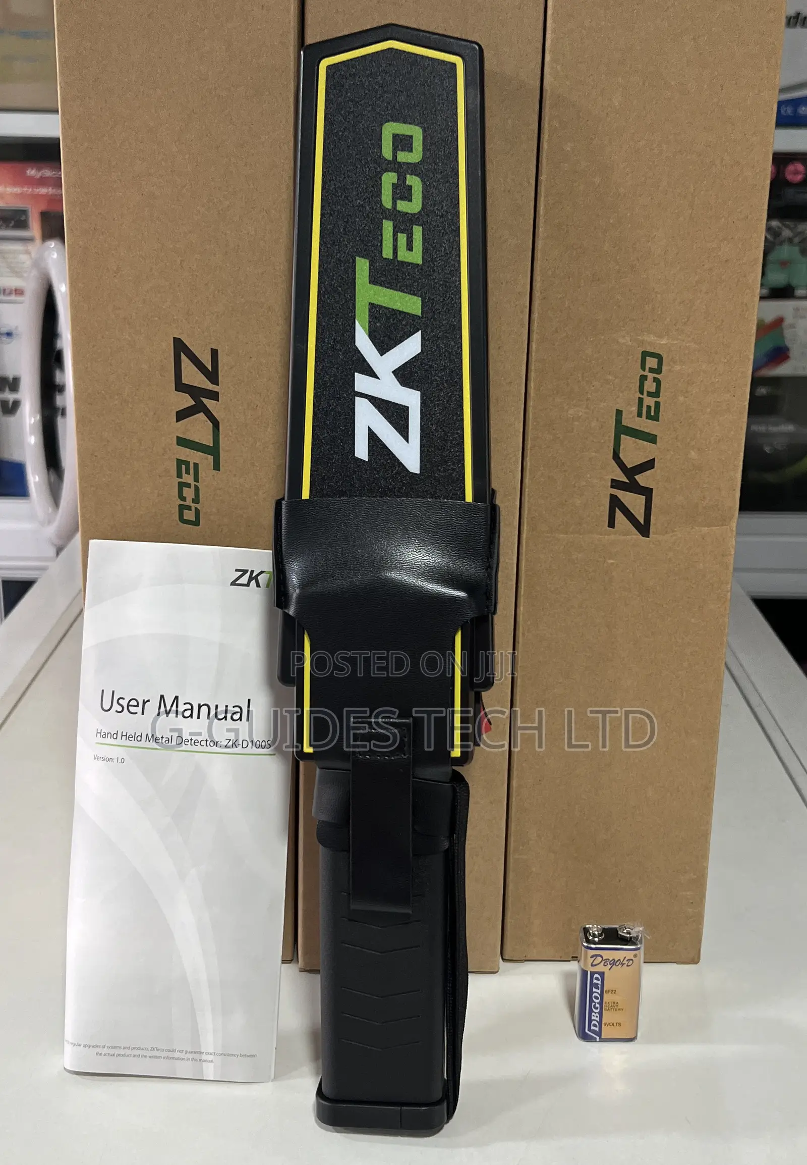 Zkteco Hand Held Metal Detector Zk-d100s
