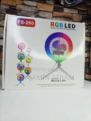 Smartphone Video Making Fan Led