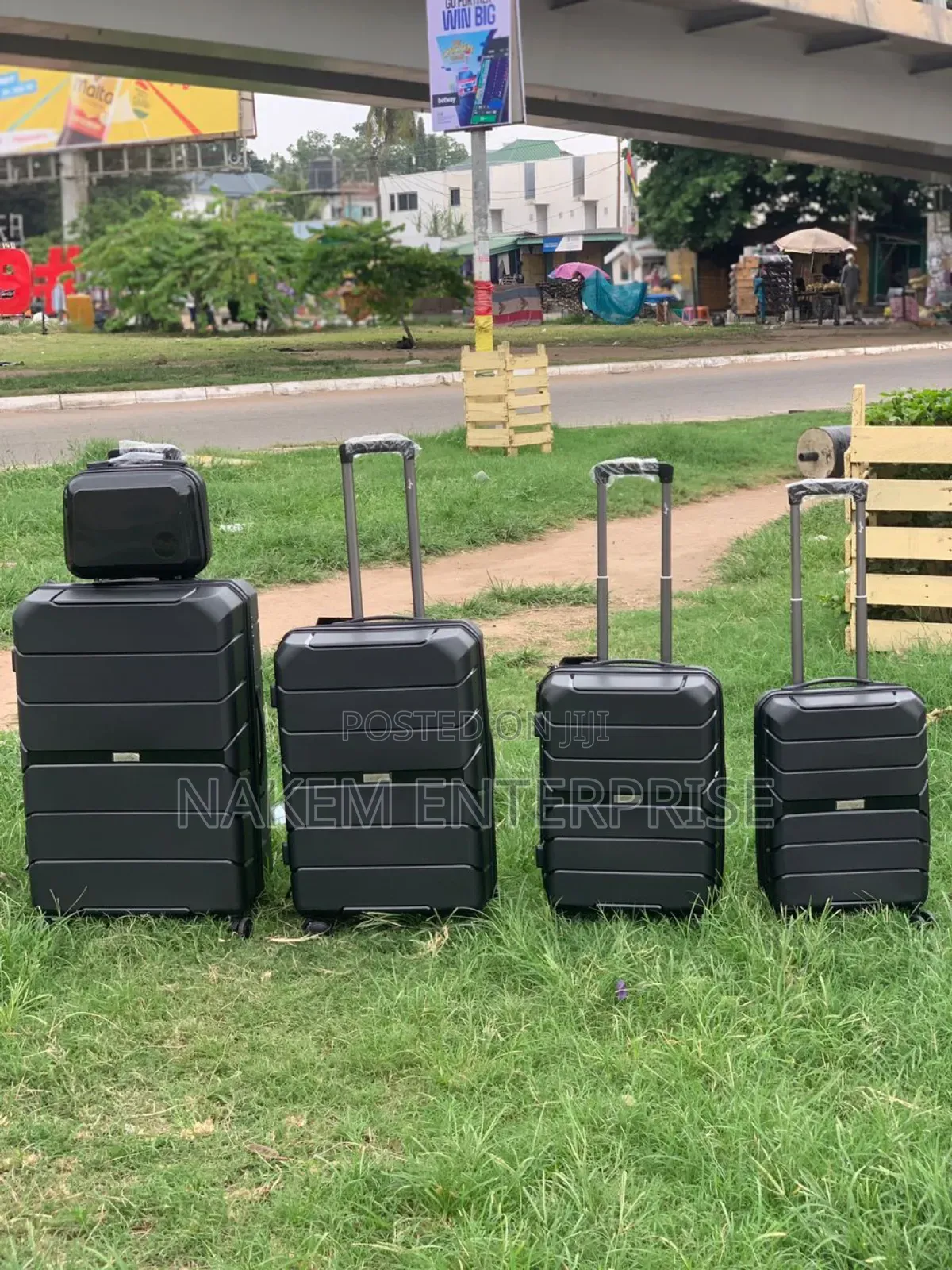 5in1 High-Quality Pp Luggage for Unisex Travelling Bag