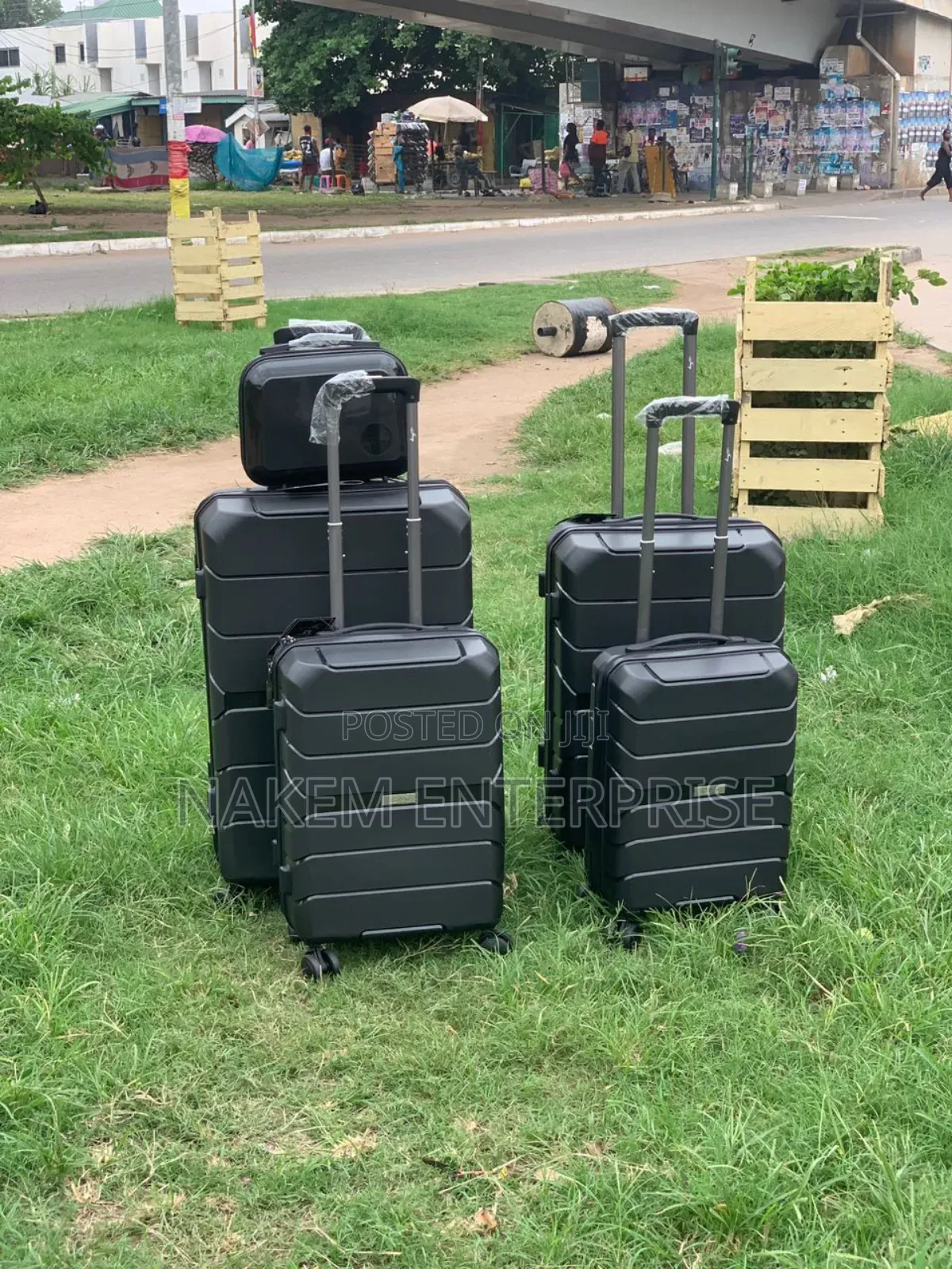 5in1 High-Quality Pp Luggage for Unisex Travelling Bag
