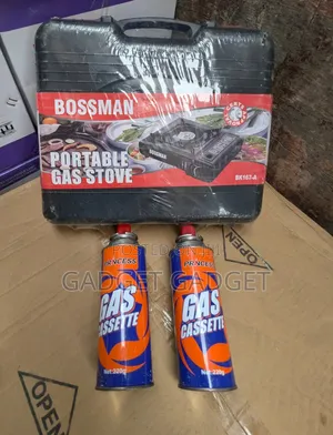Portable Gas Stove (Comes 2 Refillable Cylinders]