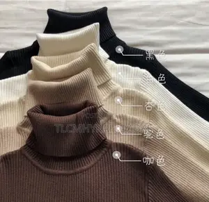 Cotton Turtle Neck Tops/Round Neck Tops