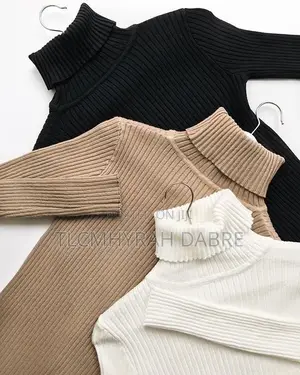 Cotton Turtle Neck Tops/Round Neck Tops