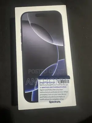 Photo - New Apple iPhone 16 Pro 256 GB Black