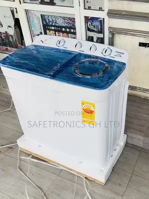 Secure Blue/White Nasco 15kg Topload Semiauto Washer