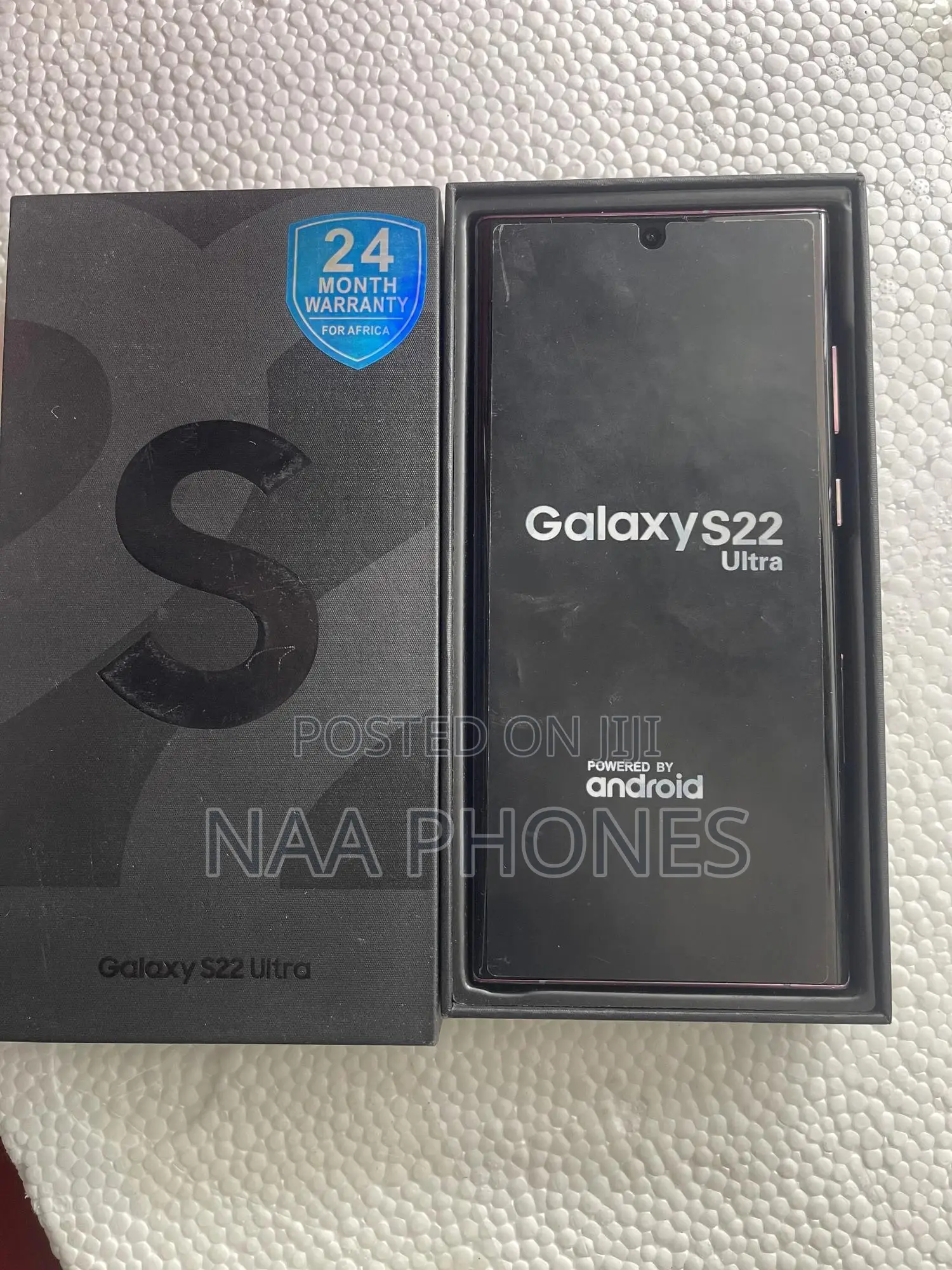 New Samsung Galaxy S22 Ultra 5G 256 GB Purple